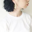 画像5: {SOLD}ADER.bijoux アデルビジュー RATTAN peal pierce{-AIS} (5)