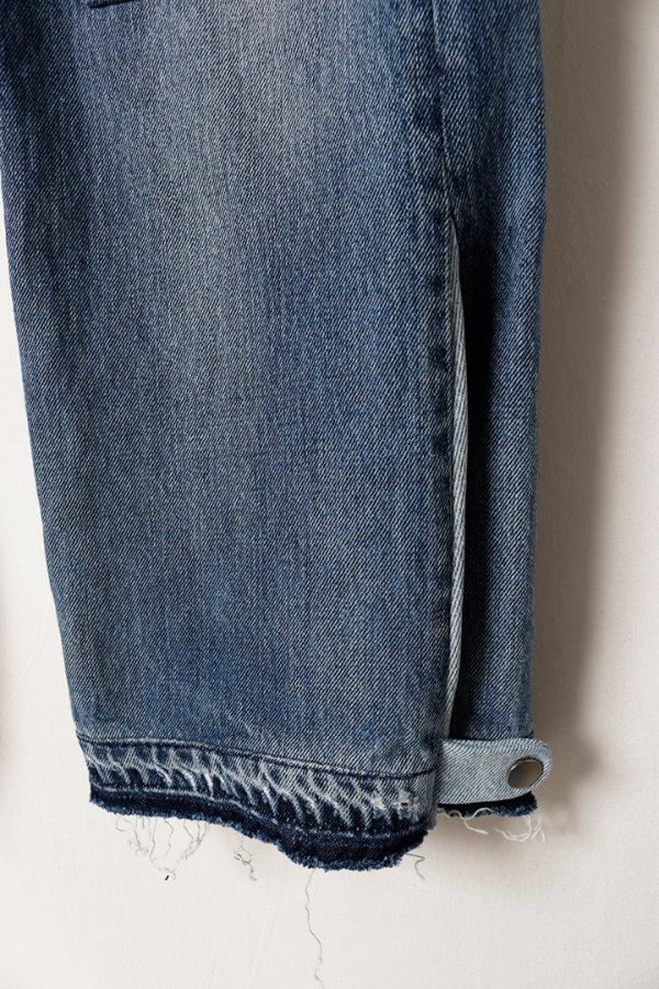 画像5: MAISON CASANOVA メゾンカサノバ Re:501 Double Knee Pants{-BFA}{E-} (5)