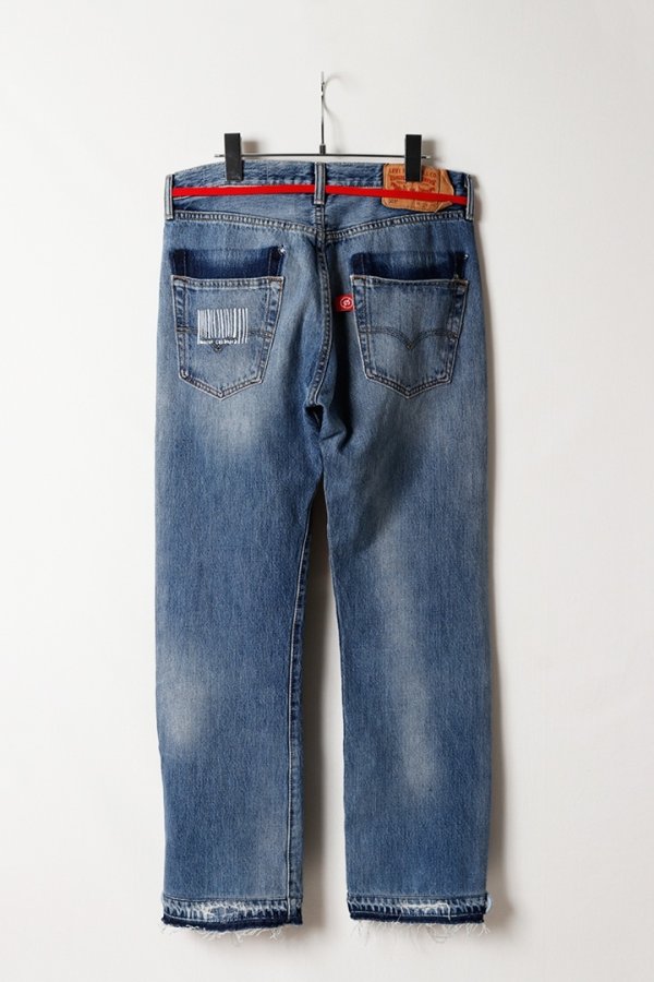 画像8: MAISON CASANOVA メゾンカサノバ Re:501 Double Knee Pants{-BFA}{E-} (8)