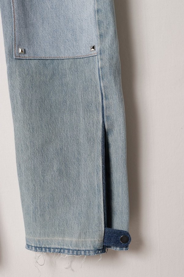 画像6: MAISON CASANOVA メゾンカサノバ Re:501 Double Knee Pants{-BFA}{E-} (6)