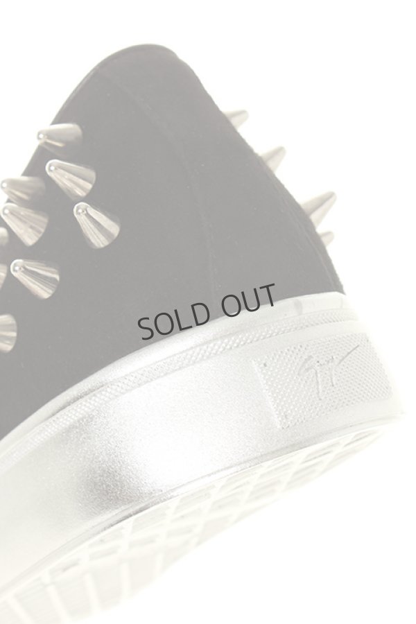 画像4: {SOLD}GIUSEPPE ZANOTTI ジュゼッペザノッティ LONDON MOC UOMO CAMOSCIO IN NERO{-AFS} (4)