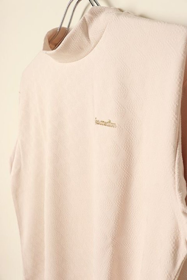 画像5: 【 40%OFF セール24,200円→14,520円】 レザレクション|Resurrection メンズ GMジャガードモックネックL/S{-BCA} (5)