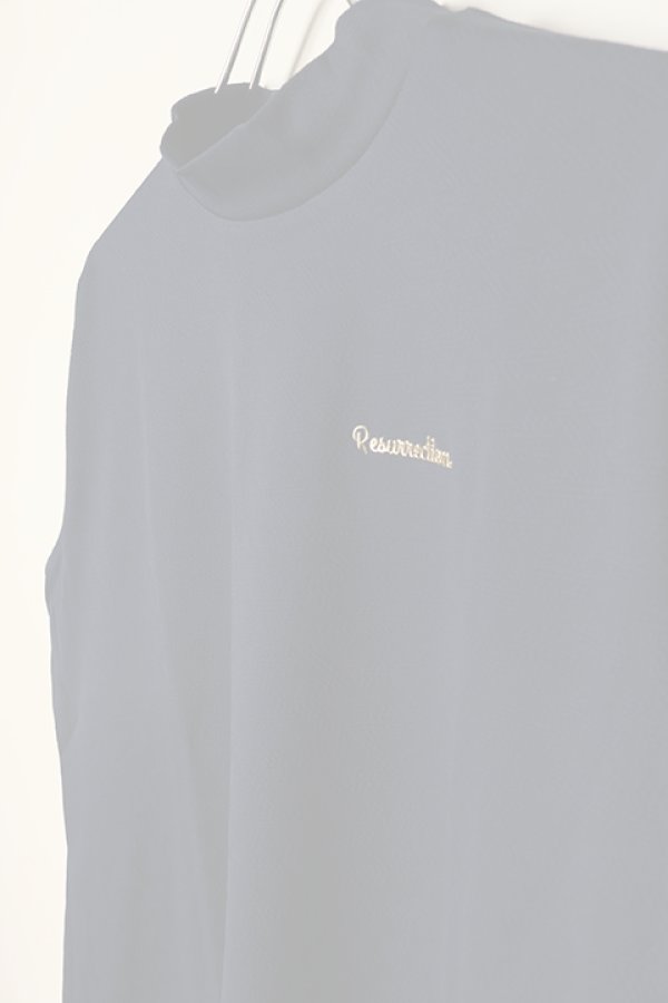 画像5: レザレクション｜Resurrection メンズ GMジャガードモックネックL/S{-BCA} (5)