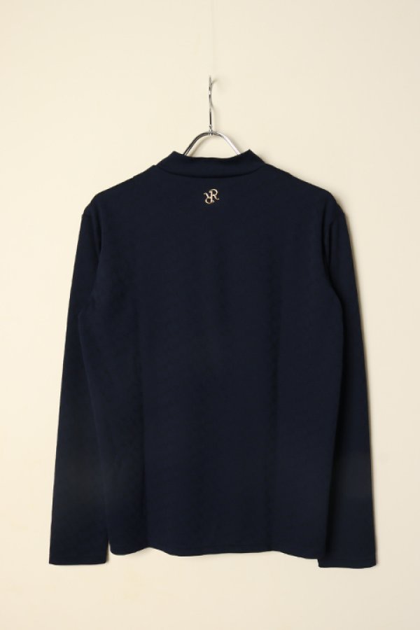 画像6: 【 40%OFF セール24,200円→14,520円】 レザレクション|Resurrection メンズ GMジャガードモックネックL/S{-BCA} (6)