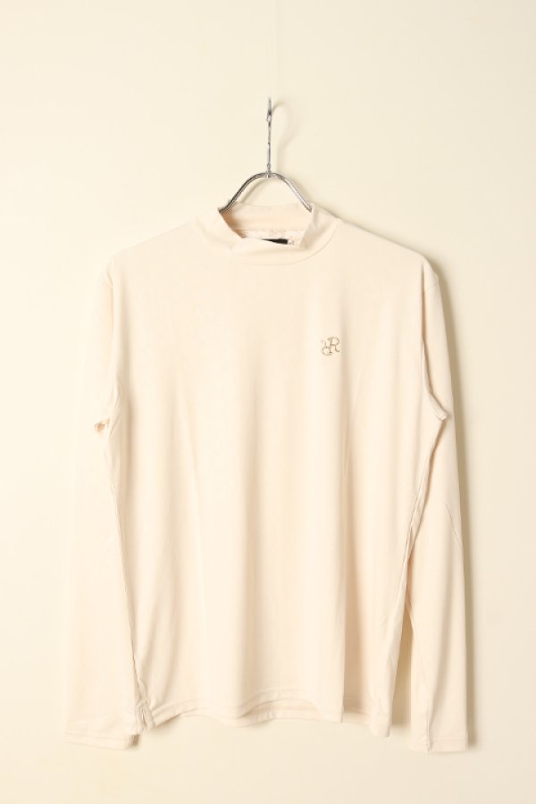 画像2: 【 40%OFF セール24,200円→14,520円】 レザレクション|Resurrection メンズ GMエンボスモックネックL/S{-BCA} (2)