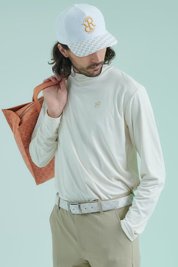 画像10: 【 40%OFF セール24,200円→14,520円】 レザレクション|Resurrection メンズ GMエンボスモックネックL/S{-BCA} (10)