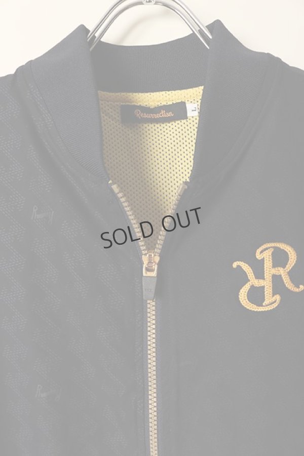 画像3: {SOLD}レザレクション|Resurrection メンズ GMエンボスライトブルゾン{-BCA} (3)