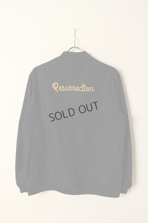 画像6: {SOLD}レザレクション|Resurrection メンズ GMエンボスライトブルゾン{-BCA} (6)