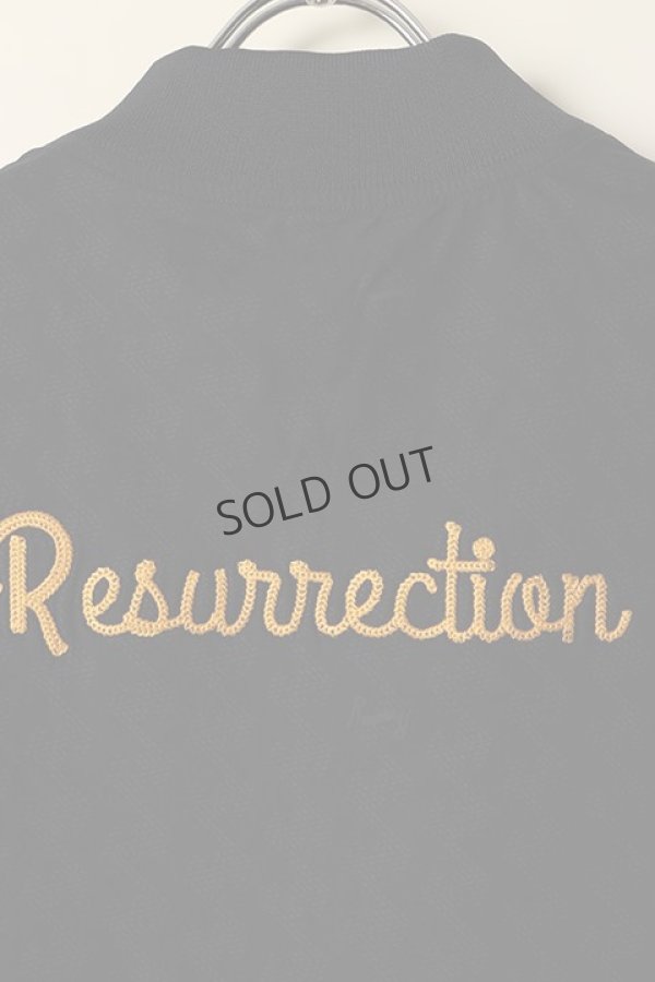 画像7: {SOLD}レザレクション|Resurrection メンズ GMエンボスライトブルゾン{-BCA} (7)
