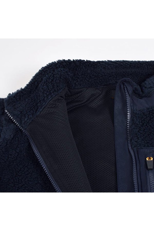 画像8: 【 40%OFF セール50,600円→30,360円】 レザレクション|Resurrection メンズ イタリアンボアブルゾン{-BCA} (8)