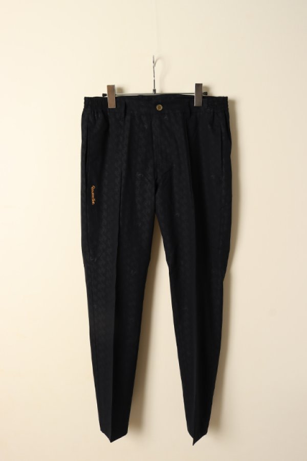 画像2: 【 40%OFF セール41,800円→25,080円】 レザレクション|Resurrection メンズ GMエンボスロングパンツ{-BCA} (2)