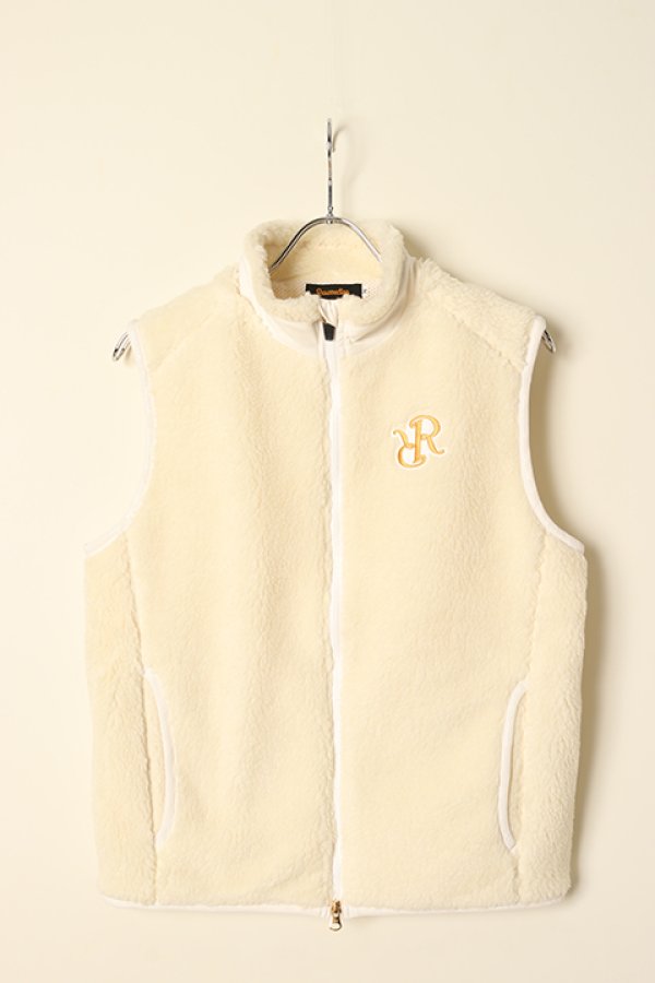 画像2: 【 40%OFF セール44,550円→26,730円】 レザレクション|Resurrection メンズ イタリアンボアベスト{-BCA} (2)