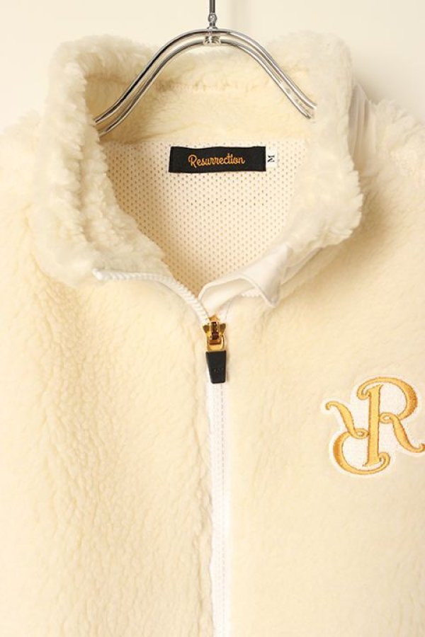 画像4: 【 40%OFF セール44,550円→26,730円】 レザレクション|Resurrection メンズ イタリアンボアベスト{-BCA} (4)