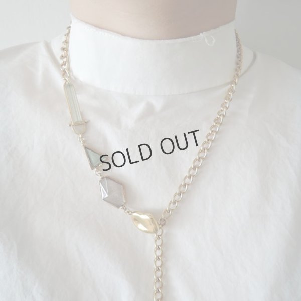 画像2: {SOLD}ADER.bijoux アデルビジュー VITRAIL chain choker(gold){-AIS} (2)
