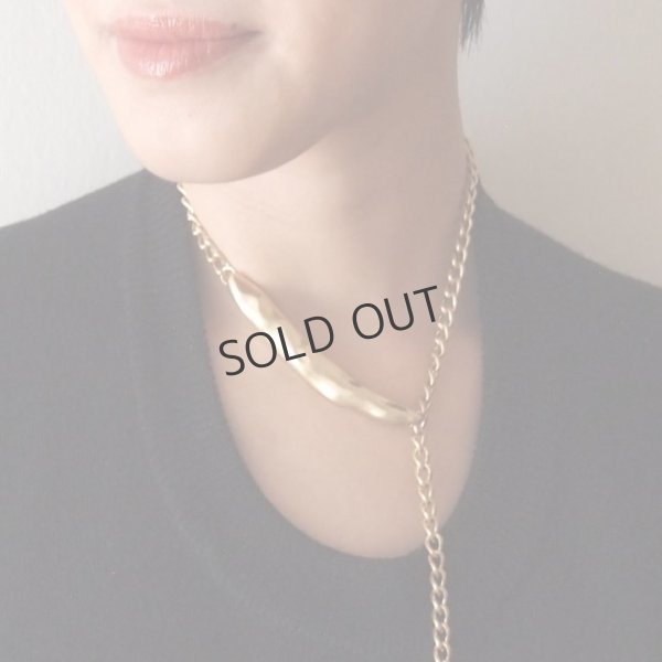 画像4: {SOLD}ADER.bijoux アデルビジュー CAMELEON cabochon adjuster choker{-AIA} (4)