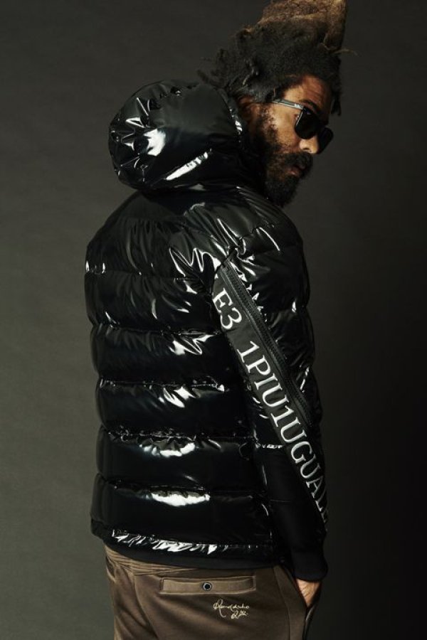 画像3: 1piu1uguale3 ウノピゥウノウグァーレトレ R【10】113 RIBBON TAPE FULL ZIP BK DOWN JK FIRST MODEL{RONE047-DW01-9910-AIA} (3)