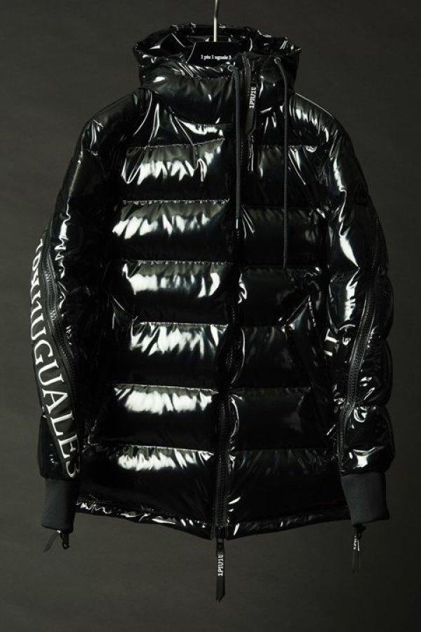 画像4: 1piu1uguale3 ウノピゥウノウグァーレトレ R【10】113 RIBBON TAPE FULL ZIP BK DOWN JK FIRST MODEL{RONE047-DW01-9910-AIA} (4)