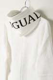 画像6: 【 ポイント10倍 】1piu1uguale3 ウノピゥウノウグァーレトレ R【10】113 WHITE Sweat Pullover Hoodie{RONE136-LS02-10-BAS} (6)