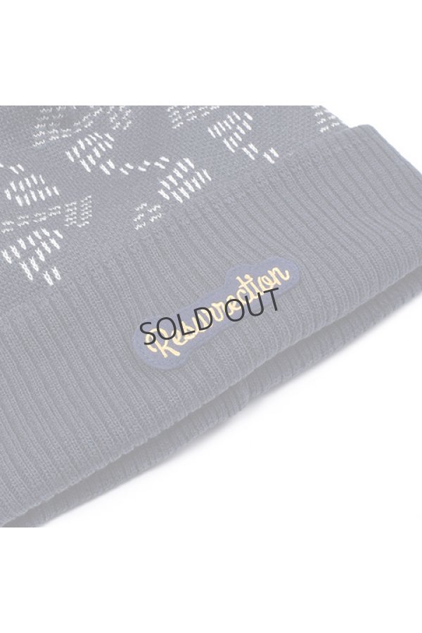 画像3: {SOLD}レザレクション｜Resurrection GMポンポンニットキャップ{-BCA} (3)