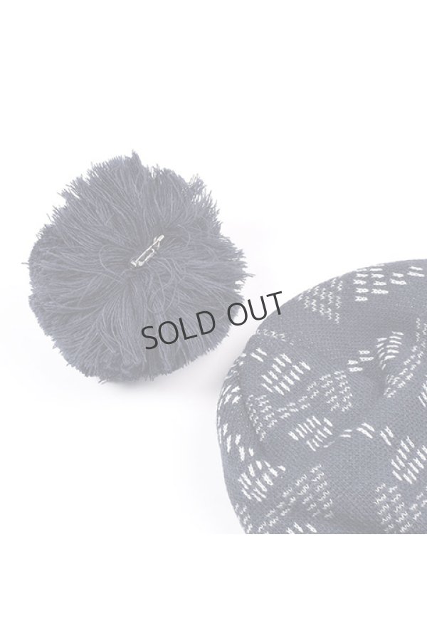 画像8: {SOLD}レザレクション｜Resurrection GMポンポンニットキャップ{-BCA} (8)