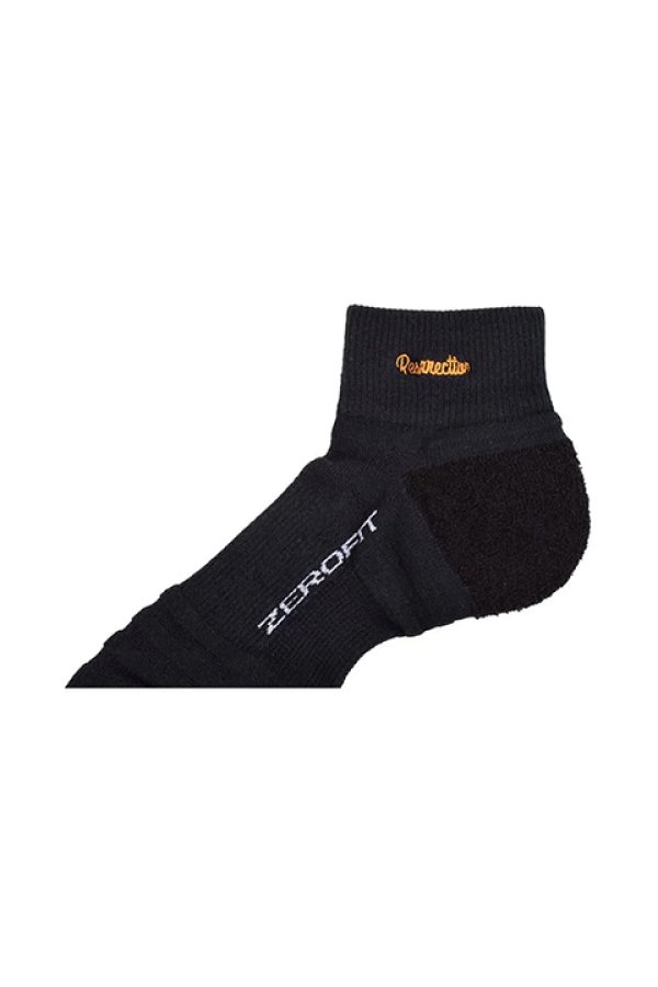画像4: 【 20%OFF セール3,300円→2,640円】 レザレクション|Resurrection メンズ ベーシックロゴショートソックス{-BDS} (4)