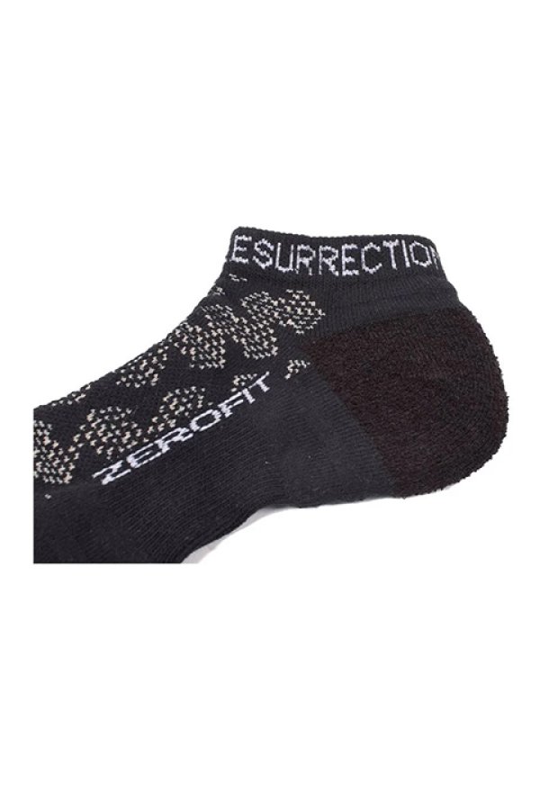 画像4: 【 20%OFF セール3,300円→2,640円】 レザレクション|Resurrection メンズ GMアンクルソックス{RR2-2SO-S02-1-BLK-BDS} (4)