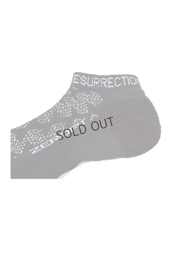 画像4: {SOLD}レザレクション｜Resurrection メンズ GMアンクルソックス{RR2-2SO-S02-1-BLK-BDS} (4)