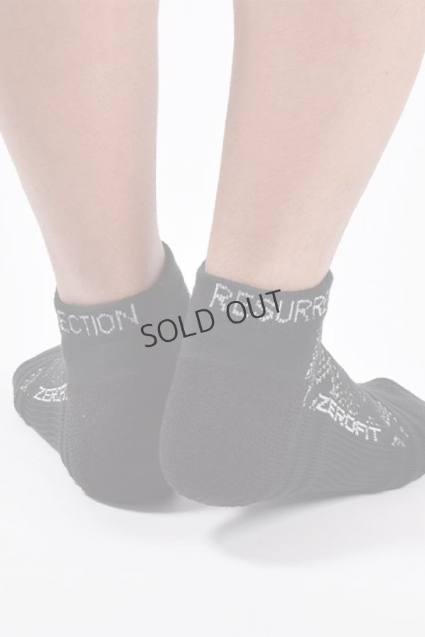 画像7: {SOLD}レザレクション｜Resurrection メンズ GMアンクルソックス{RR2-2SO-S02-1-BLK-BDS} (7)