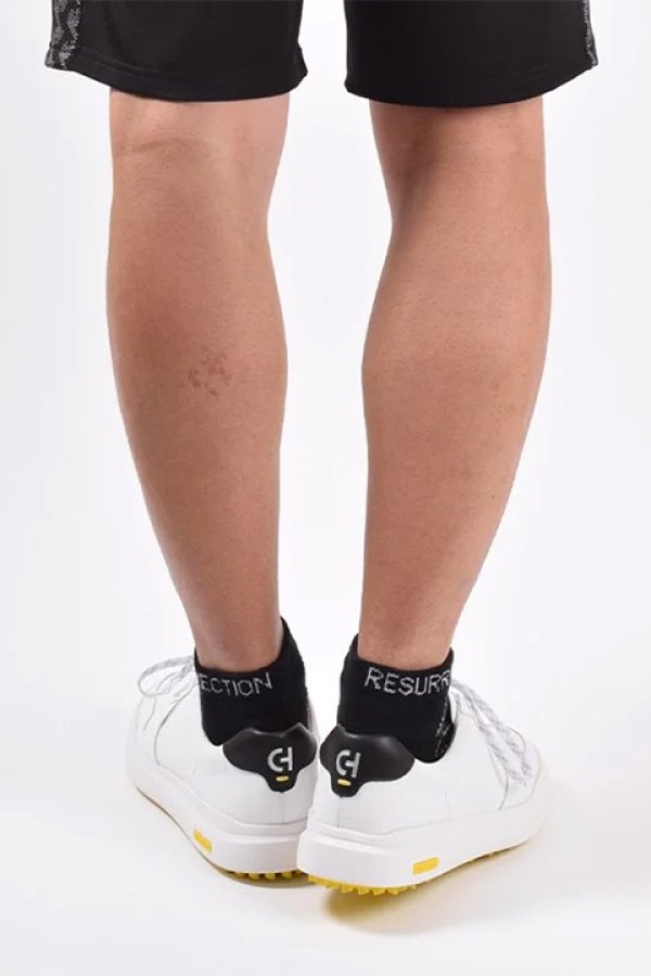 画像10: 【 20%OFF セール3,300円→2,640円】 レザレクション|Resurrection メンズ GMアンクルソックス{RR2-2SO-S02-1-BLK-BDS} (10)