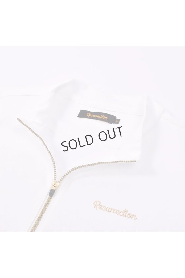 画像4: {SOLD}レザレクション｜Resurrection メンズ GMジャガードハーフジップシャツ{-BFS} (4)