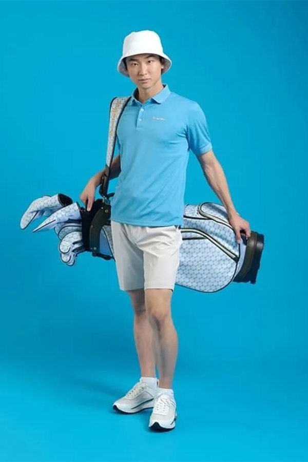 画像3: レザレクション｜Resurrection メンズ GMジャガードポロシャツ{-BFS} (3)