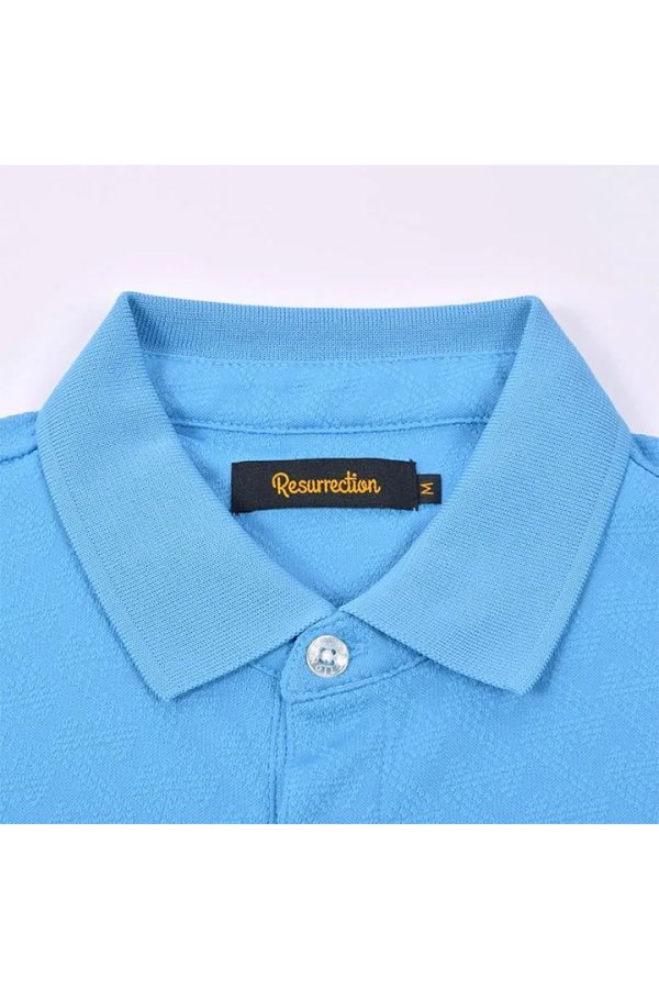 画像4: レザレクション｜Resurrection メンズ GMジャガードポロシャツ{-BFS} (4)