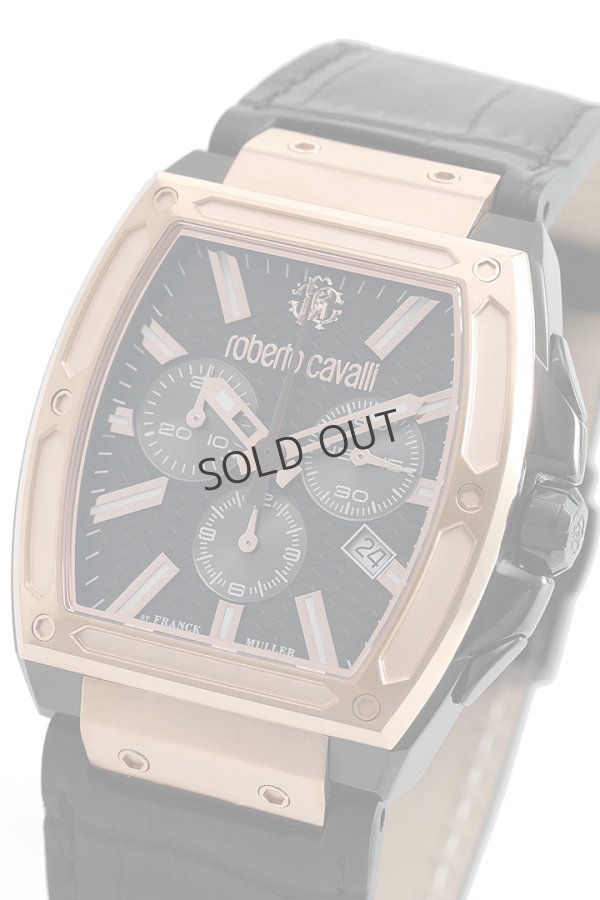 画像4: {SOLD}Roberto Cavalli by FRANCK MULLER ロベルト・カヴァリ バイ フランク・ミュラー RV1G157L0031{RCF1144-BES}{E-} (4)