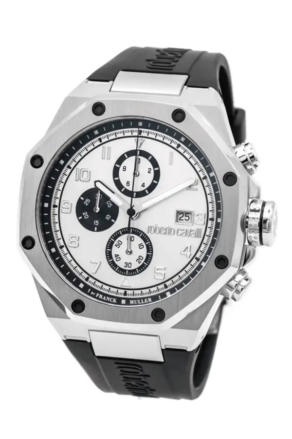 画像1: Roberto Cavalli by FRANCK MULLER ロベルト・カヴァリ バイ フランク・ミュラー RV1G259P0011{RCF1297-BFA}{E-} (1)
