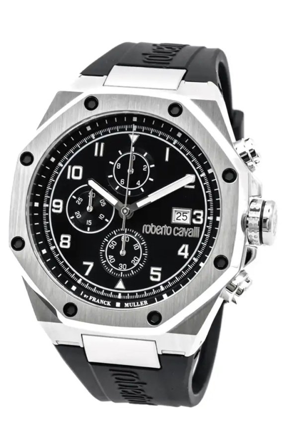 画像1: Roberto Cavalli by FRANCK MULLER ロベルト・カヴァリ バイ フランク・ミュラー RV1G259P0031{RCF1299-BFA}{E-} (1)