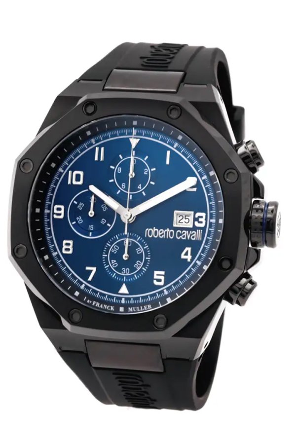 画像1: Roberto Cavalli by FRANCK MULLER ロベルト・カヴァリ バイ フランク・ミュラー RV1G259P0041{RCF1300-BFA}{E-} (1)