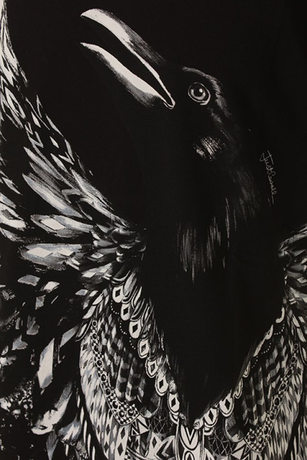 画像4: 【 30%OFF セール25,300円→17,710円】 Just Cavalli ジャストカヴァリ Winged T-Shirt{-AGA} (4)