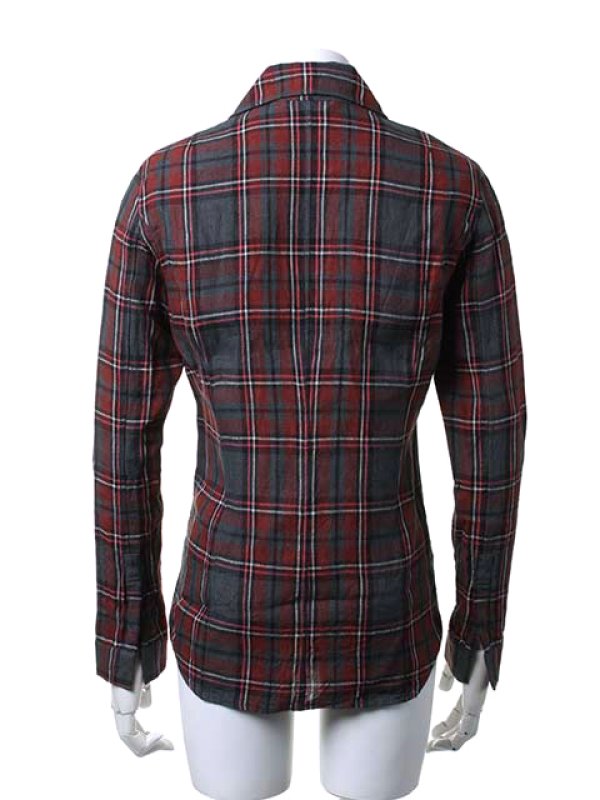 画像3: ▽ 70%OFF アウトレットセールセール52,800円→15,840円▽ AKM エイケイエム WASHABLE ITALY LINEN collection wrinkle shirts{-ACS} (3)