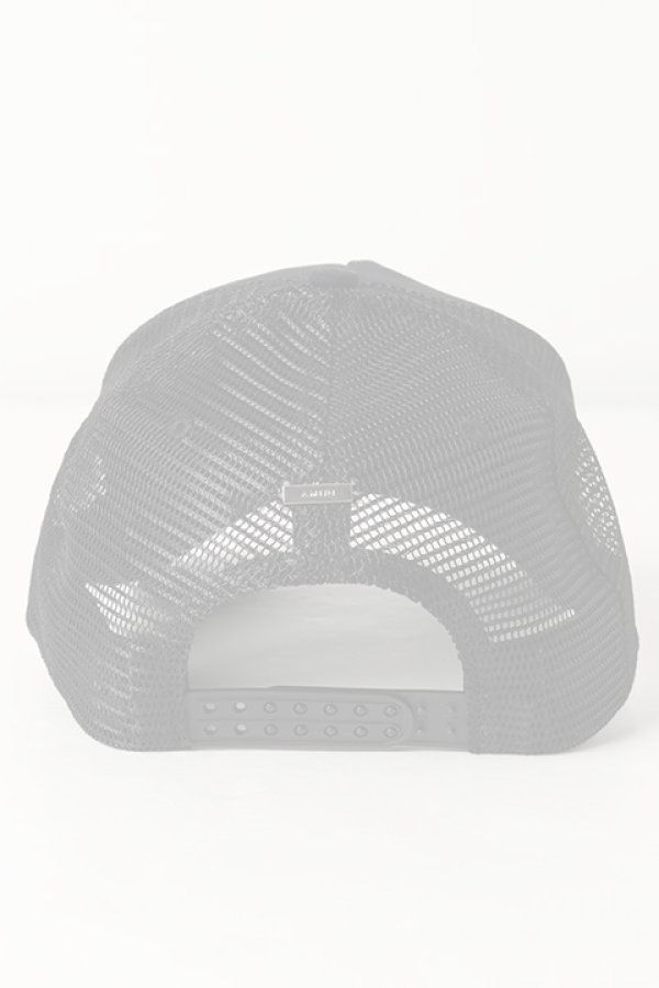 画像3:  {SOLD} AMIRI アミリ Players Club Trucker Hat {-BJS}  :S0A39152CO-BLK-OS  (3)