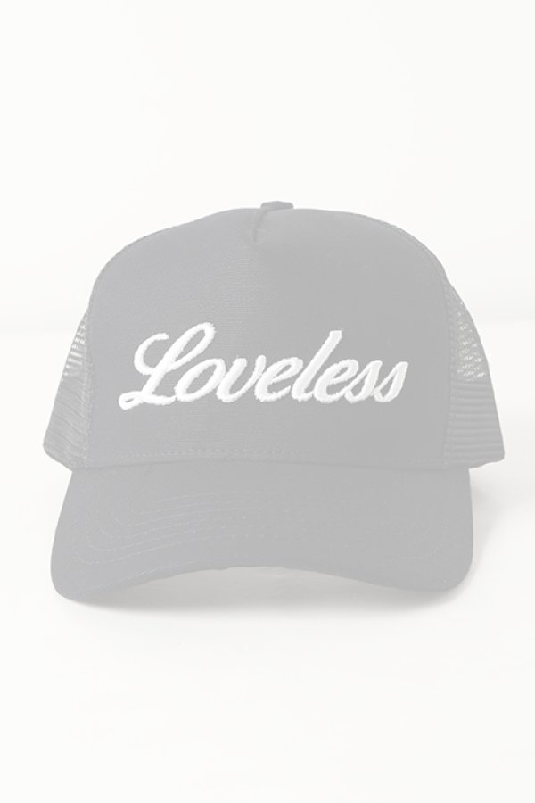 画像5:  {SOLD} AMIRI アミリ Loveless Trucker Hat {-BJS}  :S0A39156CO-BLK-OS  (5)