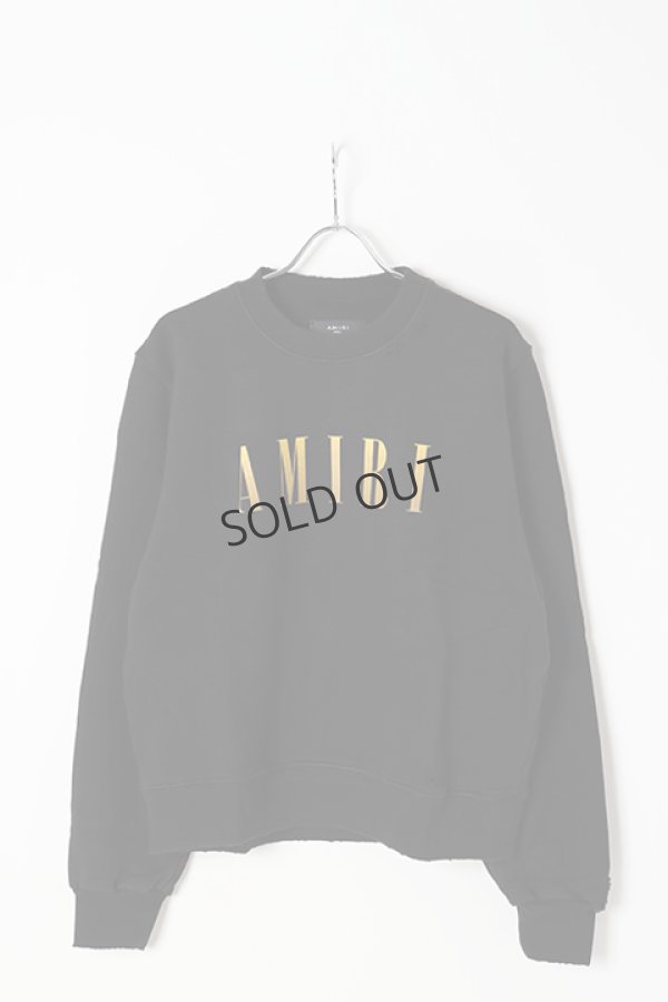 画像1: {SOLD}AMIRI アミリ AMIRI Core Crewneck{-BJS} (1)