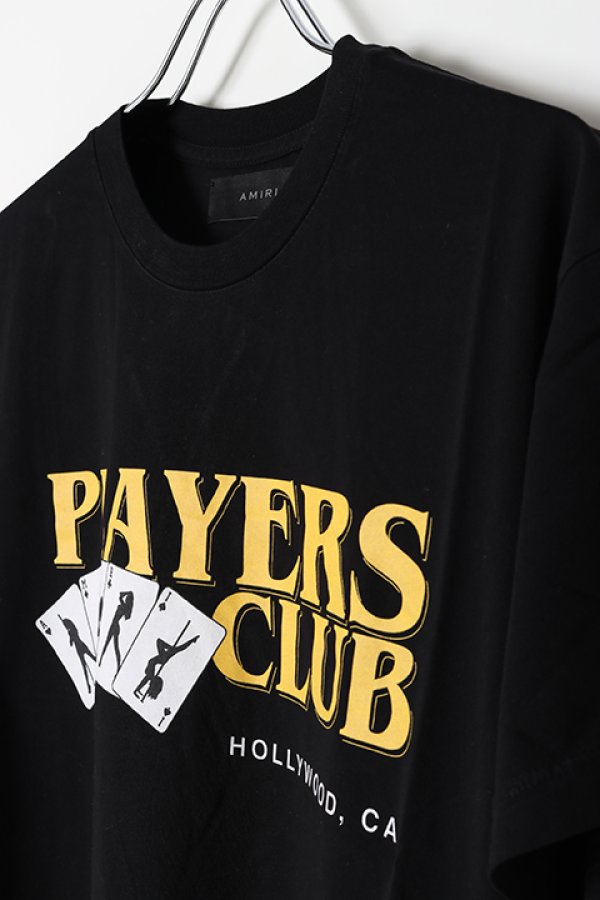 画像4: 【 40%OFF セール46,750円→28,050円】 AMIRI アミリ Playeres Club Tee{-BJS} (4)