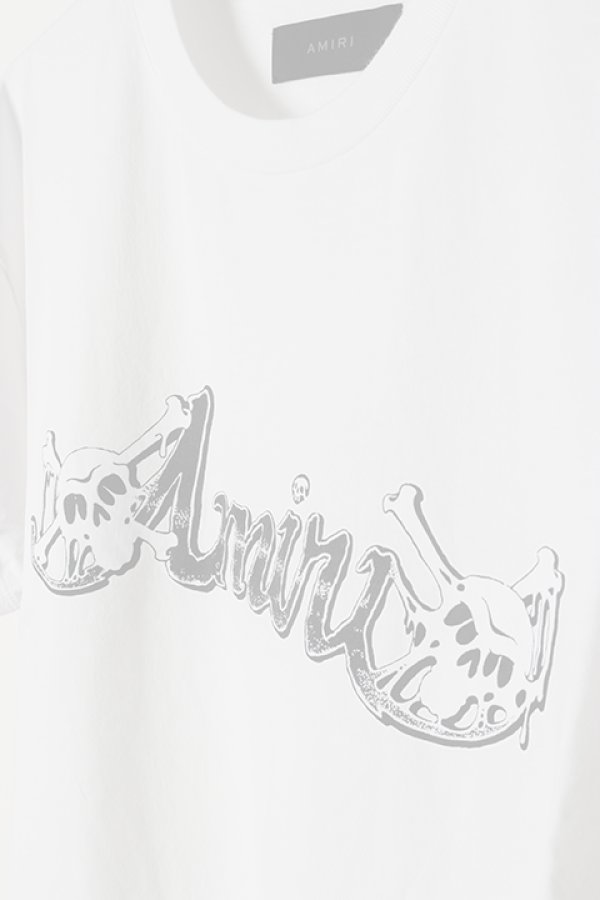 画像4:   AMIRI アミリ Motley Crue AMIRI Tee {-BJS}  :S0M03157CJ-WHT  (4)