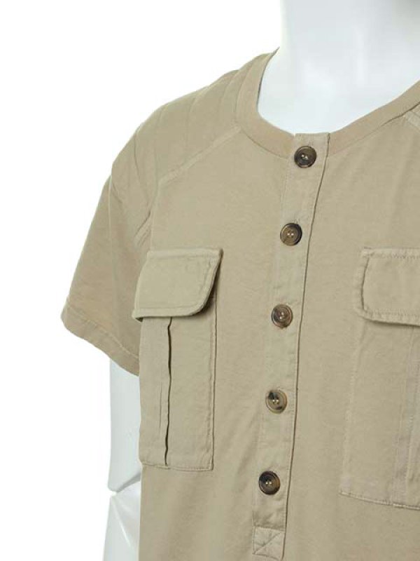 画像4: 【 30%OFF セール51,700円→36,190円】 BALMAIN バルマン TEE-SHIRT BIKER 4 POCHES HOMME MEN TEE-SHIRT{S3HJ696C175-107-ACS} (4)