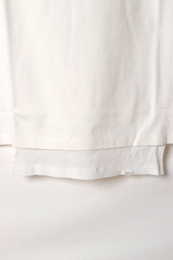 画像4: Maison Margiela メゾンマルジェラ ダブル レイヤード Tシャツ{S50GC0734M20222-101-BFA} (4)
