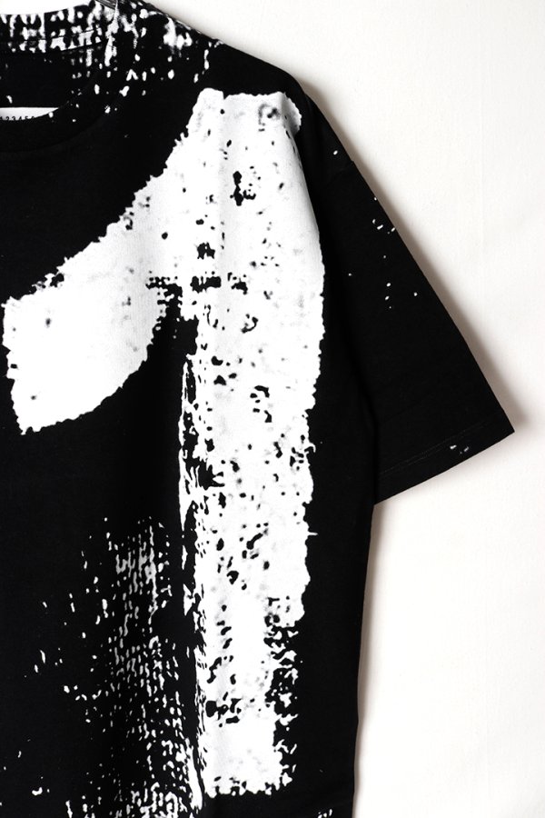 画像4: Maison Margiela メゾンマルジェラ 10 プリント コットン Tシャツ{S50GC0741M20222-855-BFA} (4)