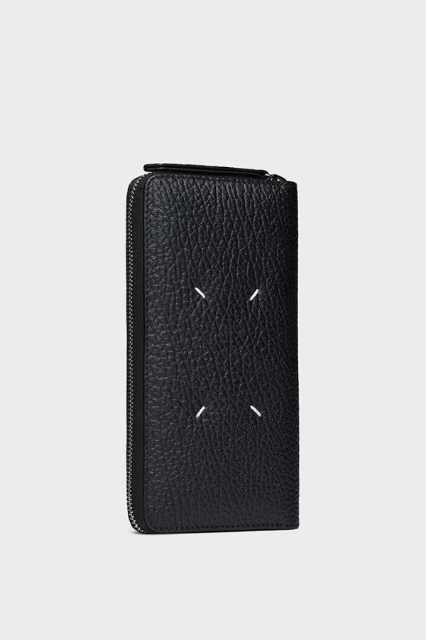 画像1: Maison Margiela メゾンマルジェラ 4ステッチ ジップアラウンドウォレット{S56UI0110P4455-T8013-BFA} (1)