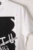 画像4: {SOLD}DSQUARED2 ディースクエアード Contrast Print White T-Shirt{-AIA} (4)