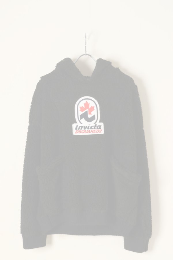 画像1:   DSQUARED2 ディースクエアード Invicta Teddy Hoodie{S71GU0558S25565900-BBA} (1)