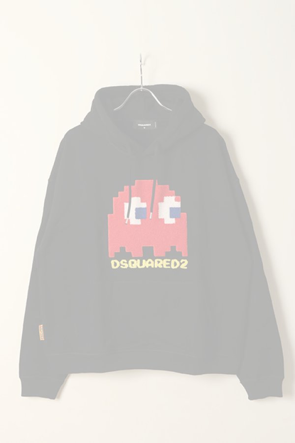 画像1:   DSQUARED2 ディースクエアード Pac-Man Hercalina Hoodie{S71GU0635S25516-900-BCA} (1)